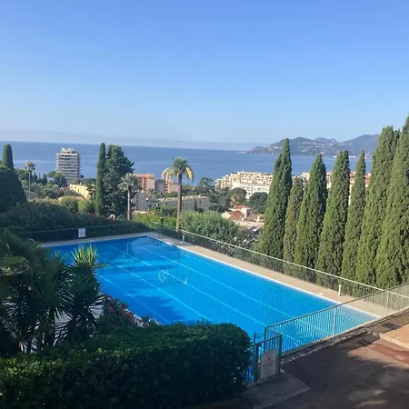 Studio Calme Et Elegant Avec Vue Mer Cannes Exterior photo