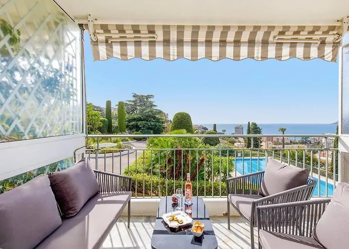 Studio Calme Et Elegant Avec Vue Mer